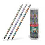 Creion simplu din plastic Flower HB