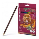 Creioane colorate EK Safari 18buc