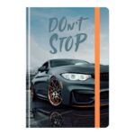 Agenda nedatata A5 128 foi BG Don't stop,cu elastic