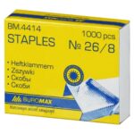 Capse №26/8 Buromax Lux