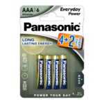 Baterie Panasonic Everyday Power LR03 (AAA)*6