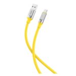 Cable Type-C XO,Braided NB251 6A,1m,Yellow