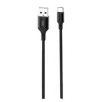 Cable Type-C XO,Braided NB143,2m,Black