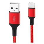 Cable Type-C XO,Braided NB143,2m,Red