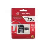 MicroSD300S (Class 10) 32Gb UHS-I +SD adapter Transcend