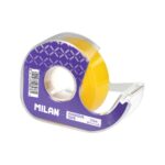 Banda adeziva 19mm/33m in dispenser Milan