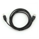 Cable USB 2.0 AM/BM 1.8m High quality Cablexpert black