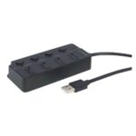USB 2.0 Hub 4-port,Gembird UHB-U2P4P-01