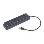 USB 2.0 Hub 7-port,Gembird UHB-U3P1U2P6P-01